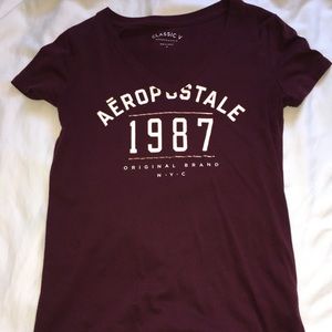 Aeropostale classic V tee shirt